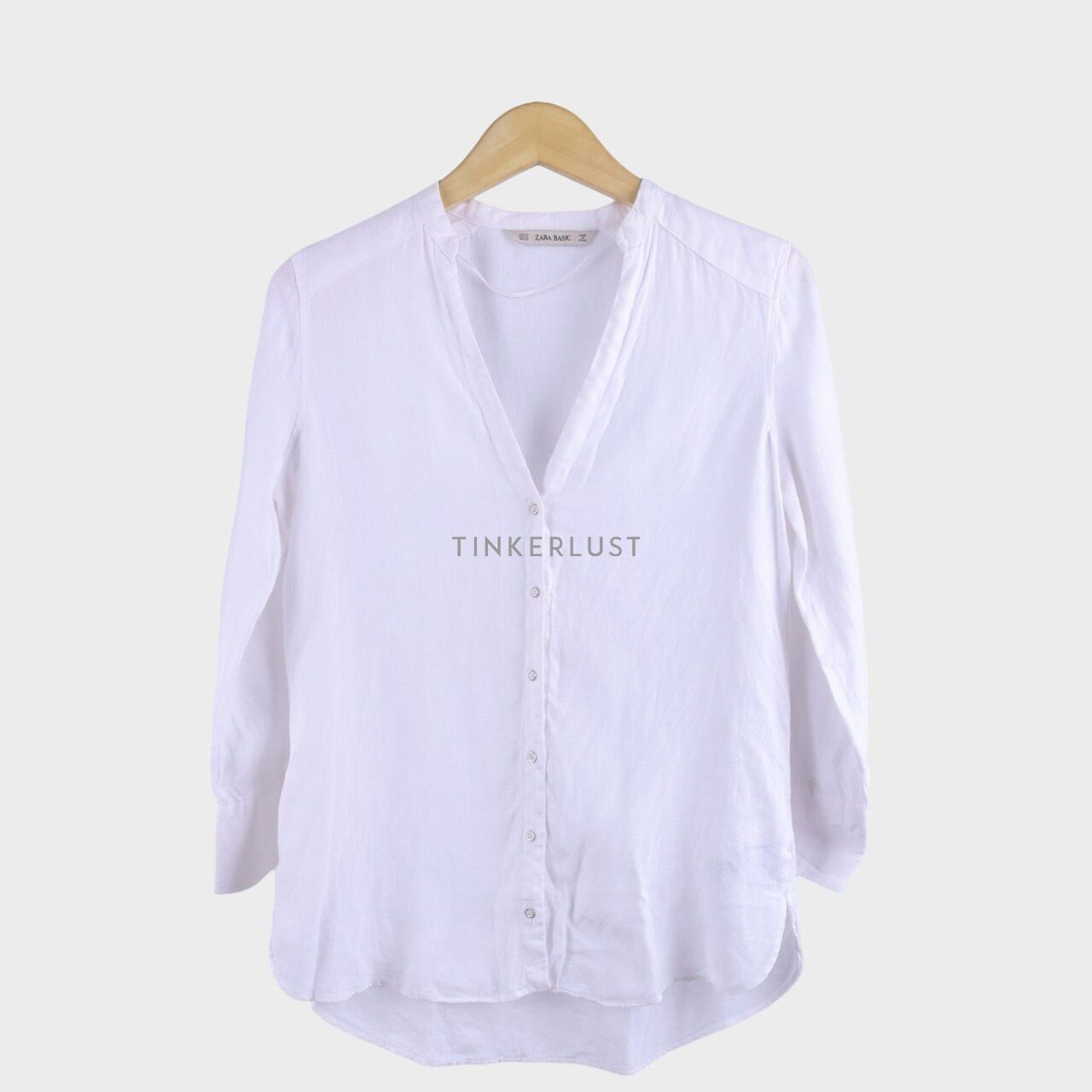 Zara Broken White Shirt
