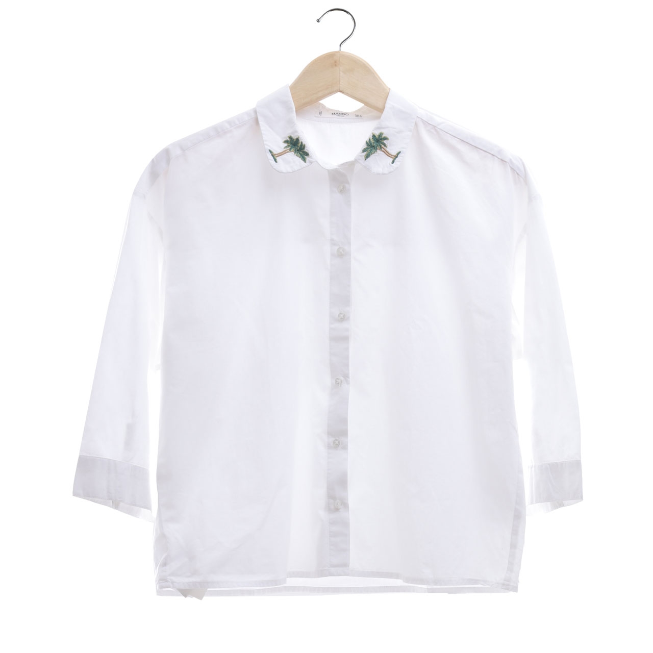 Mango White Shirt