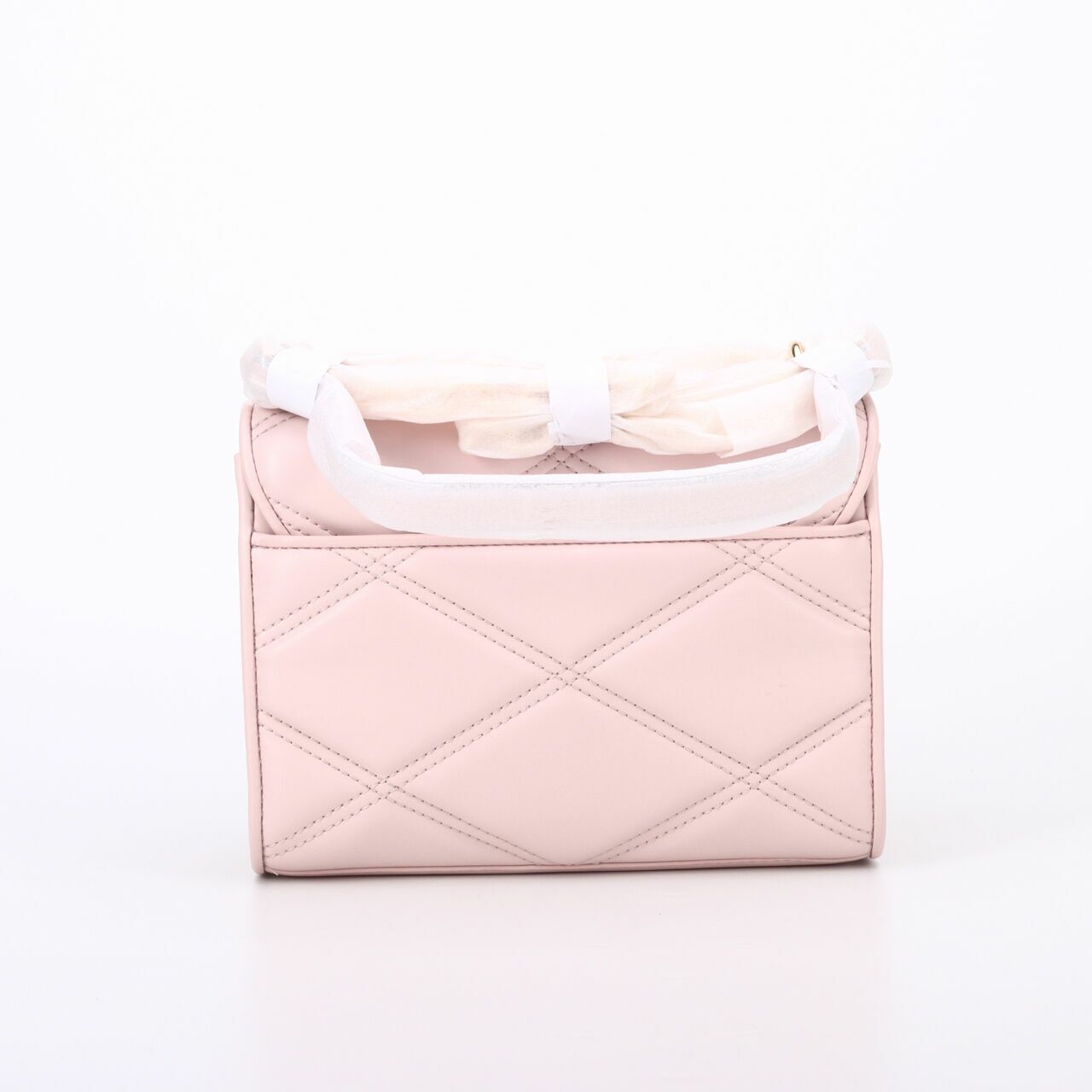 Michael Kors Serena Medium Quilted Powder Blush Shoulder Bag