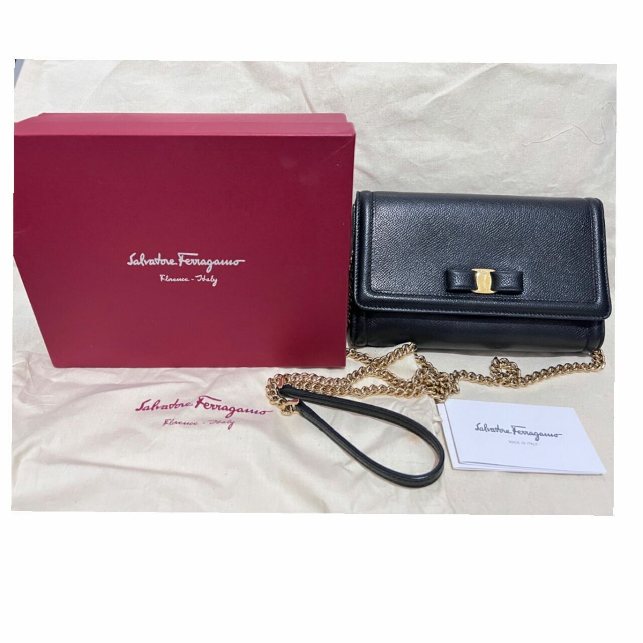 Salvatore Ferragamo Vara Bow Mini Bag