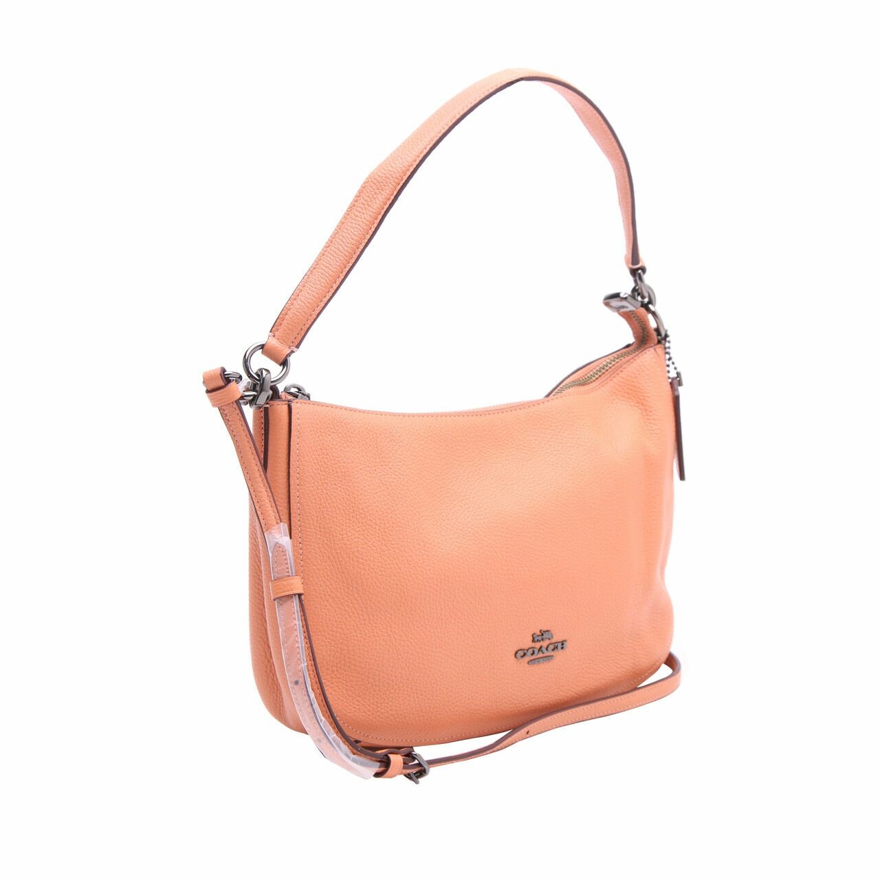 Coach Pebble Leather Chelsea Salmon Satchel Bag