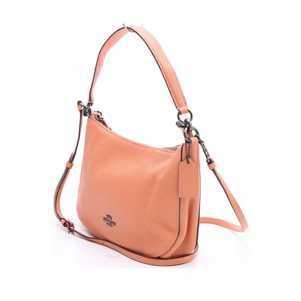 Coach Pebble Leather Chelsea Salmon Satchel Bag