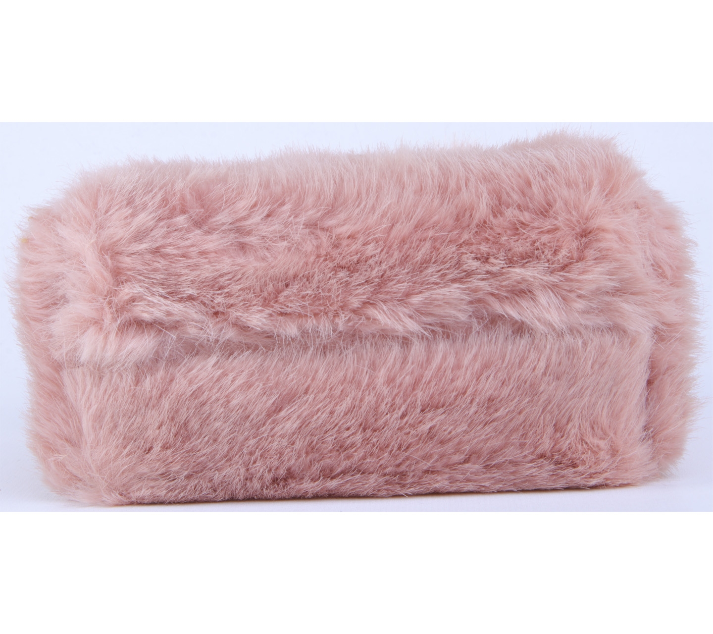 Zara Peach Fur Sling Bag