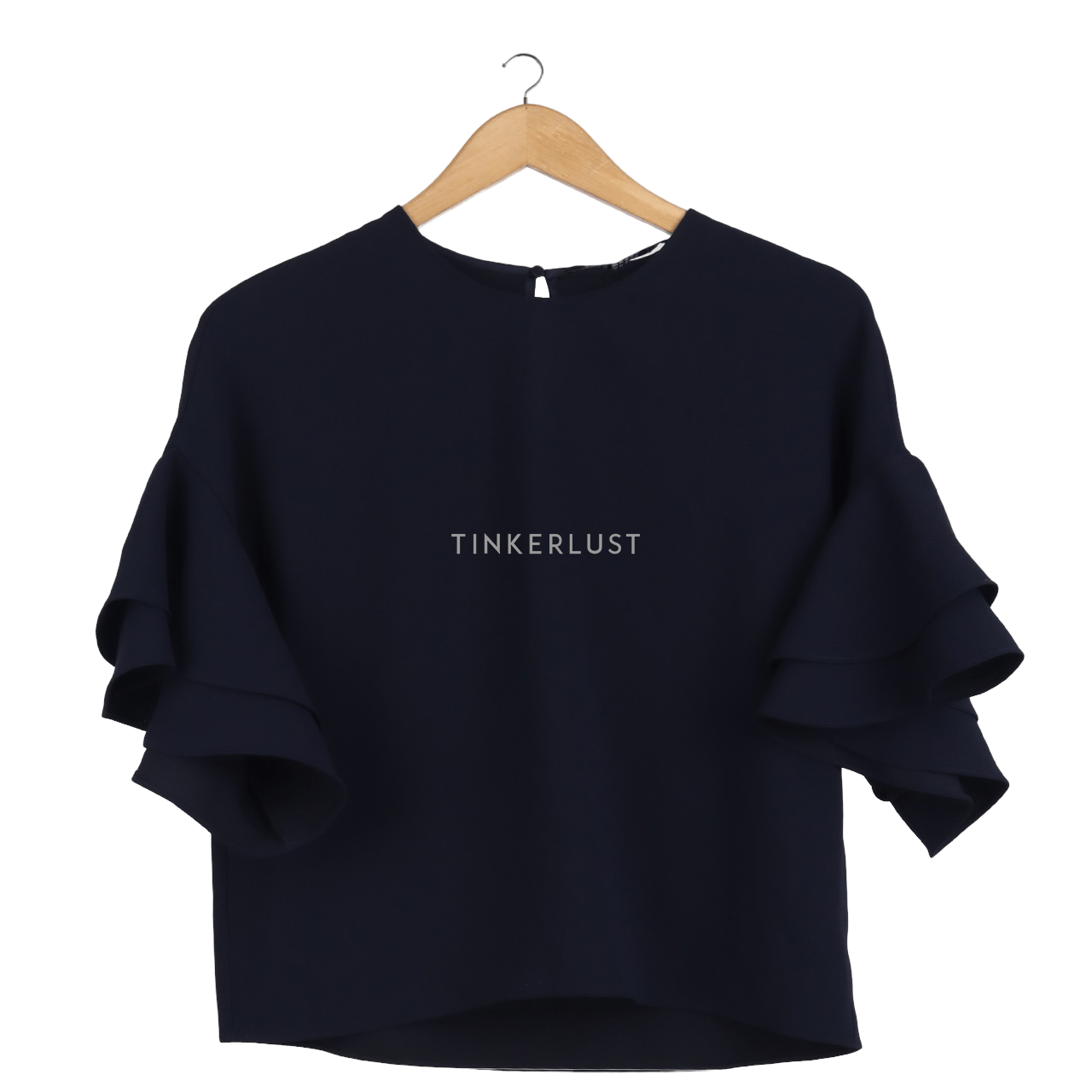 Zara Navy Blouse