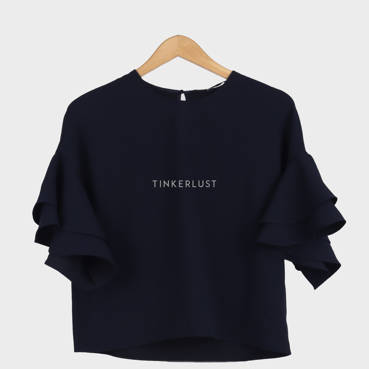 Zara Navy Blouse