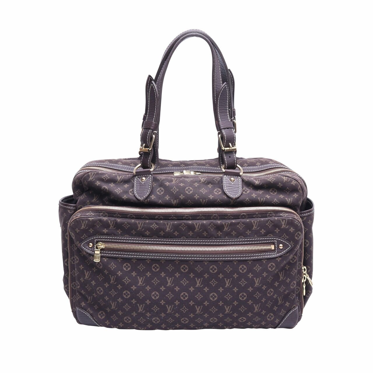 Louis Vuitton Brown Monogram Large Travel Bag