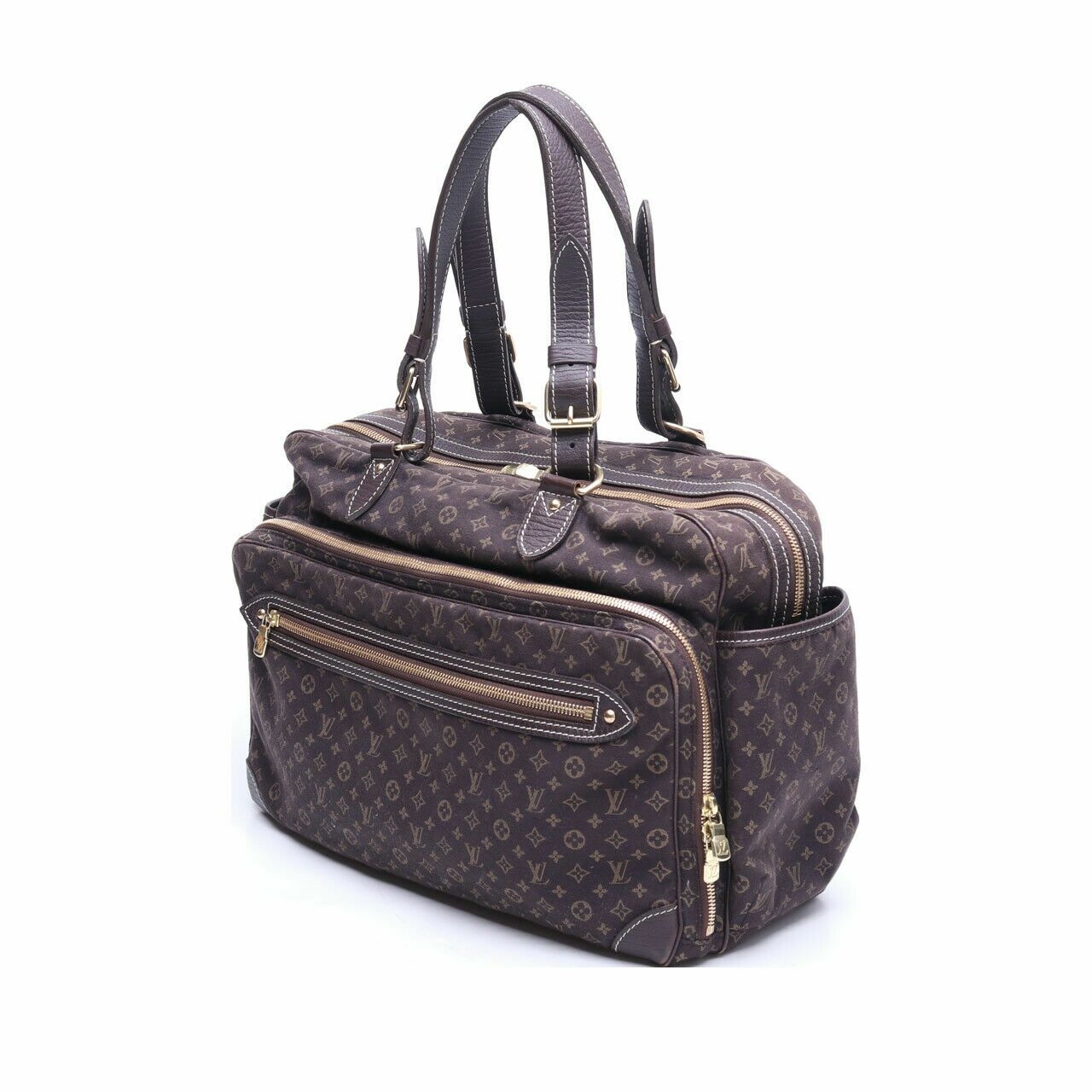 Louis Vuitton Brown Monogram Large Travel Bag