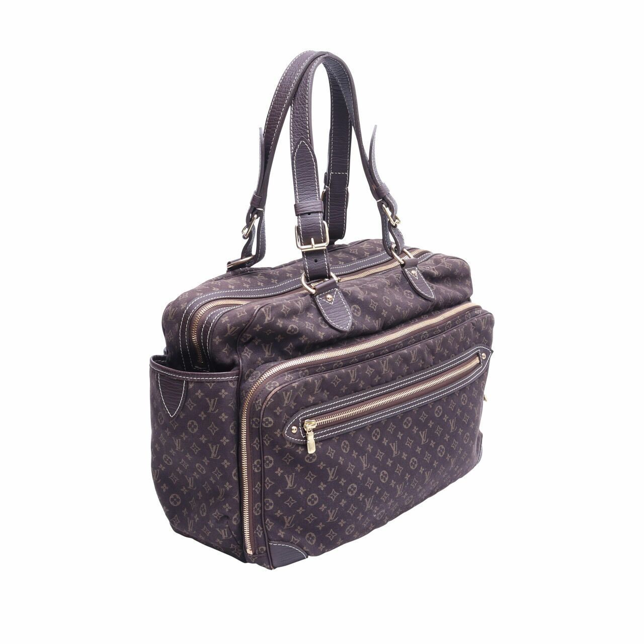 Louis Vuitton Brown Monogram Large Travel Bag