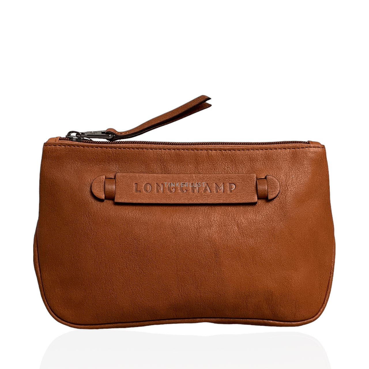 Longchamp Brown 3D XS Cognac Leather Sling Bag