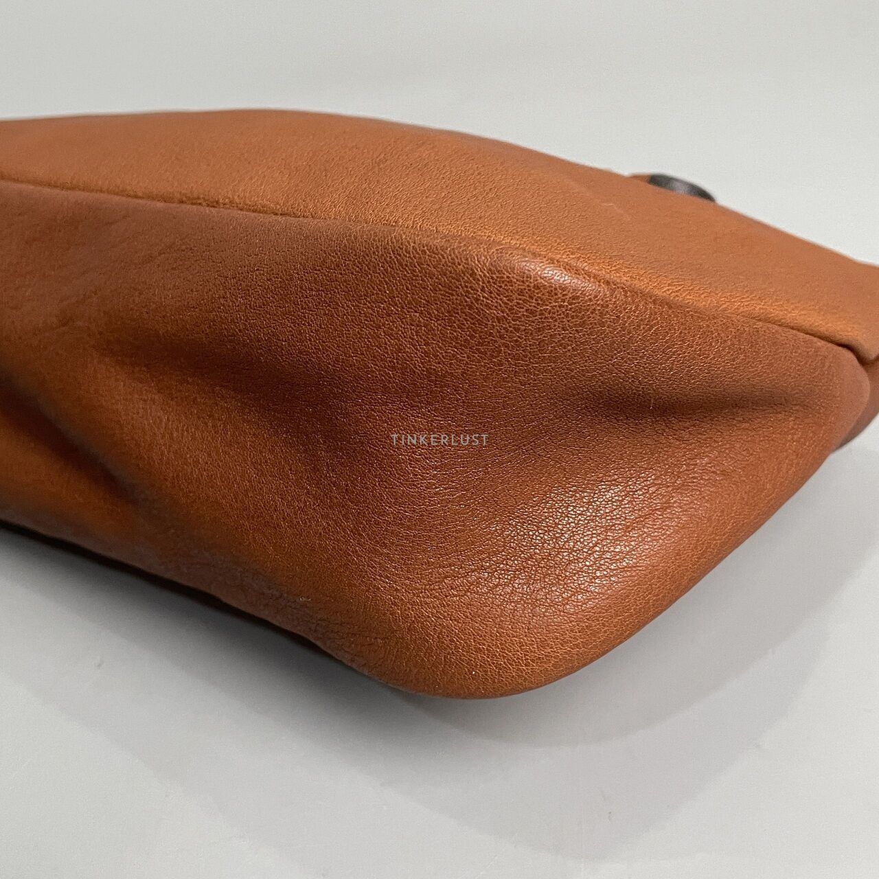 Longchamp Brown 3D XS Cognac Leather Sling Bag