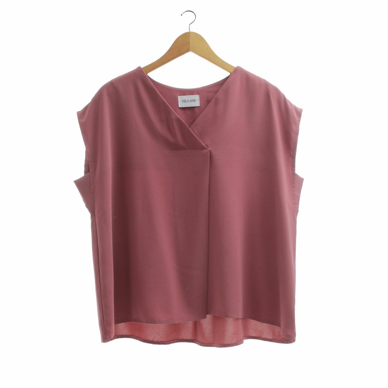 This is April Dusty Pink Sleeveless