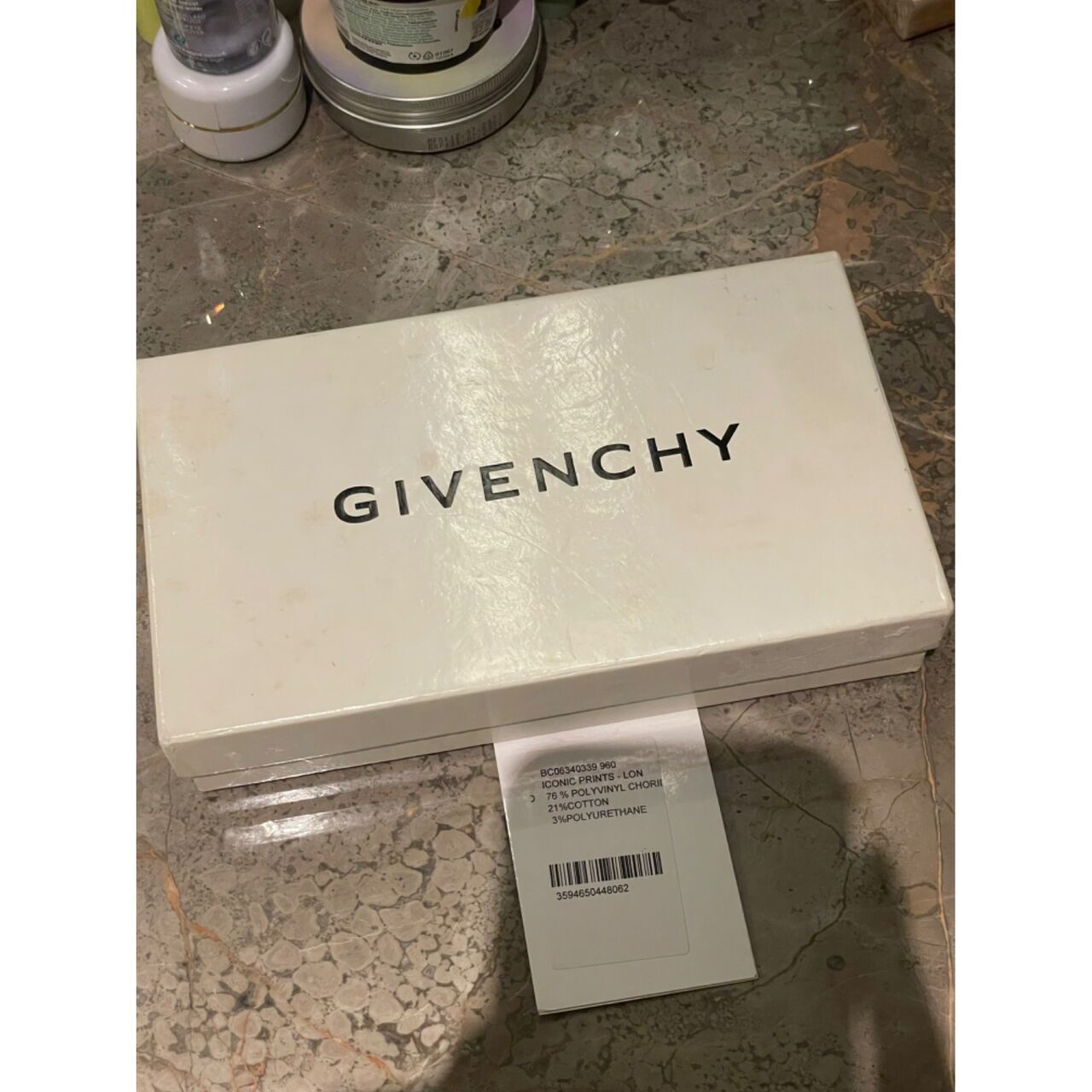 Givenchy Black Zip Around Wallet