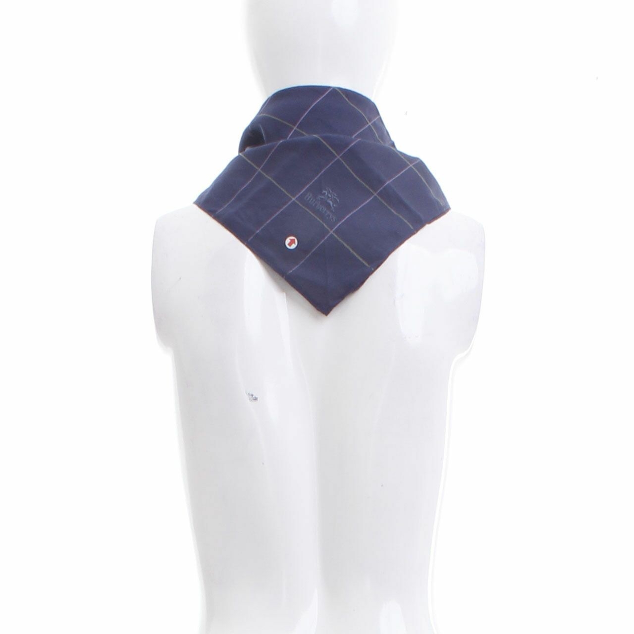 Burberry Navy Scarf