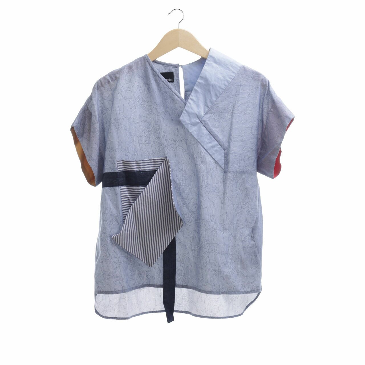 Oline Workrobe Sky Blue Blouse