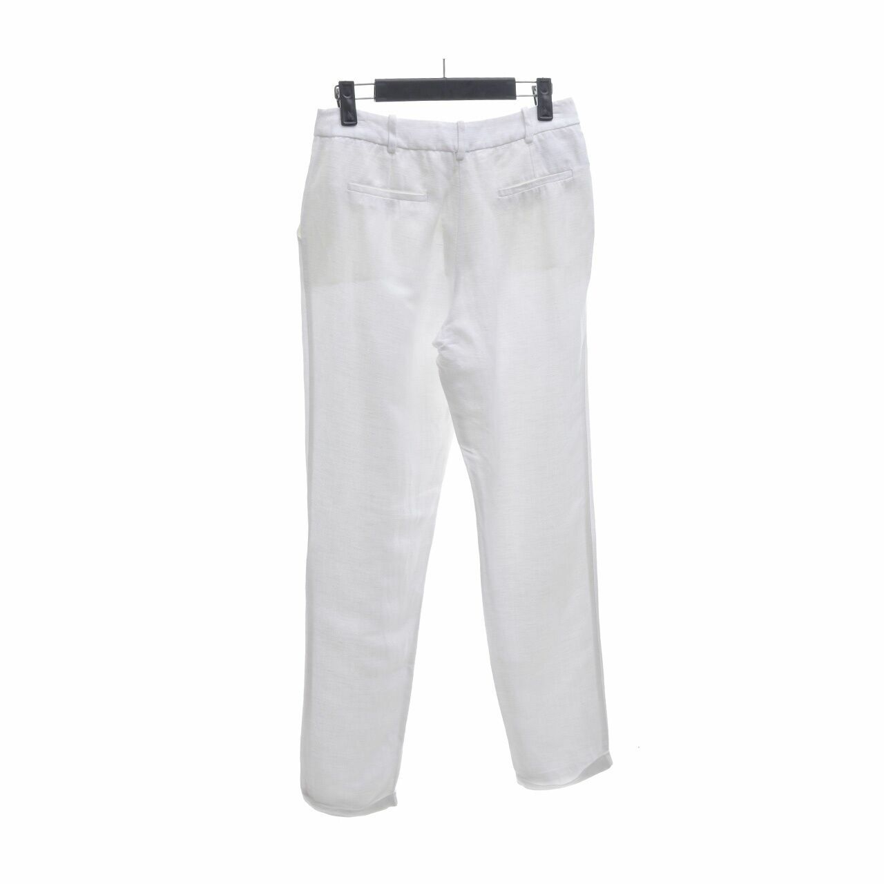 Mango White Long Pants