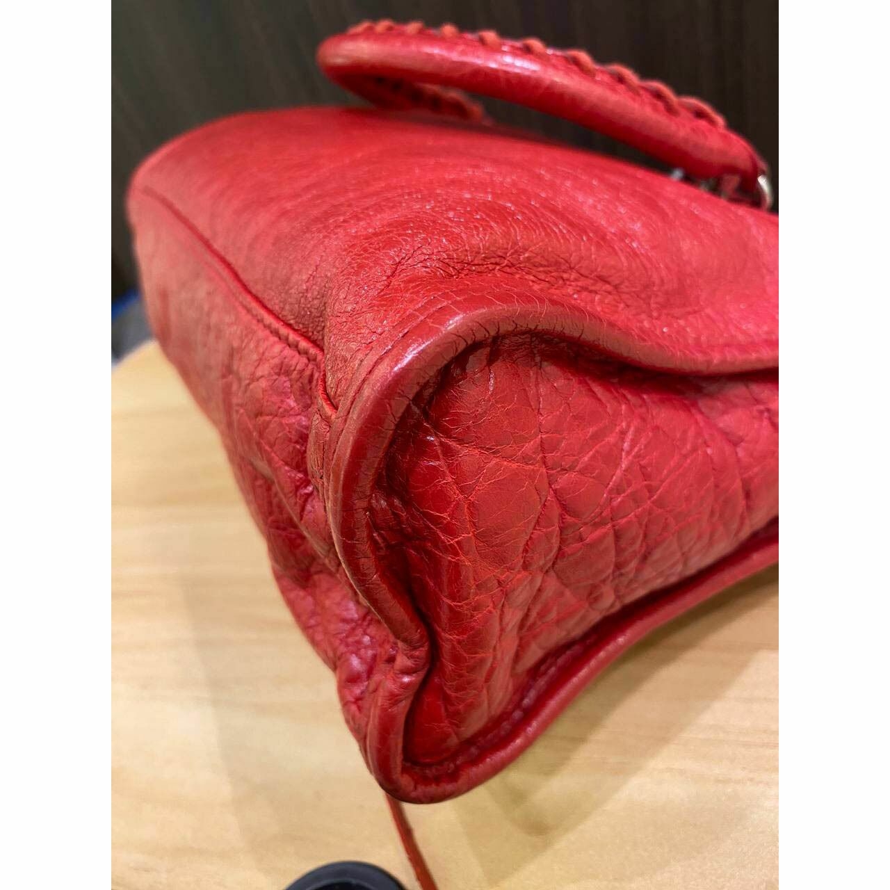 Balenciaga City Classic Small Red SHW 2018 Satchel