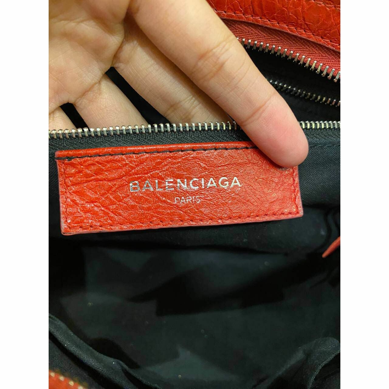 Balenciaga City Classic Small Red SHW 2018 Satchel