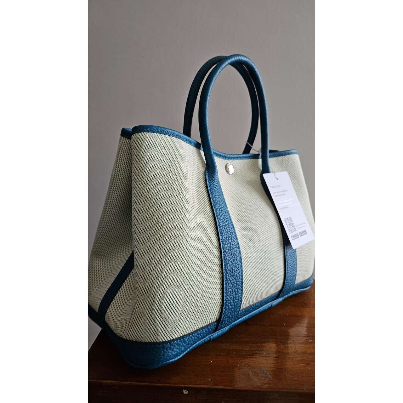 Hermes Blue Handbag