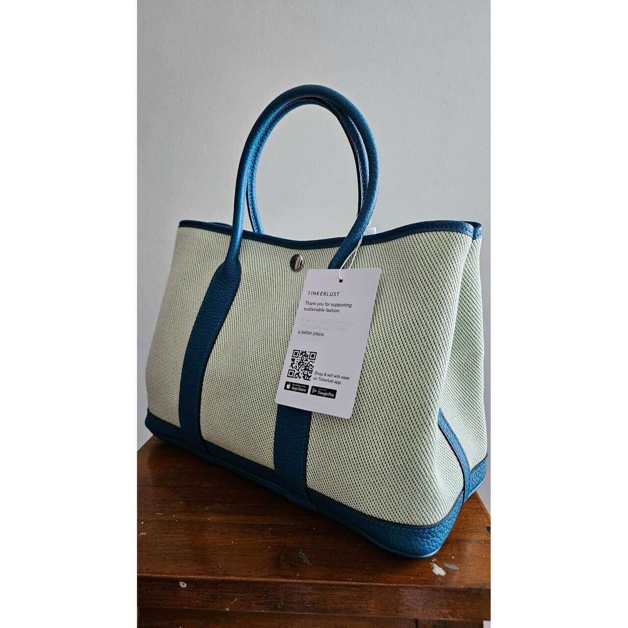 Hermes Blue Handbag