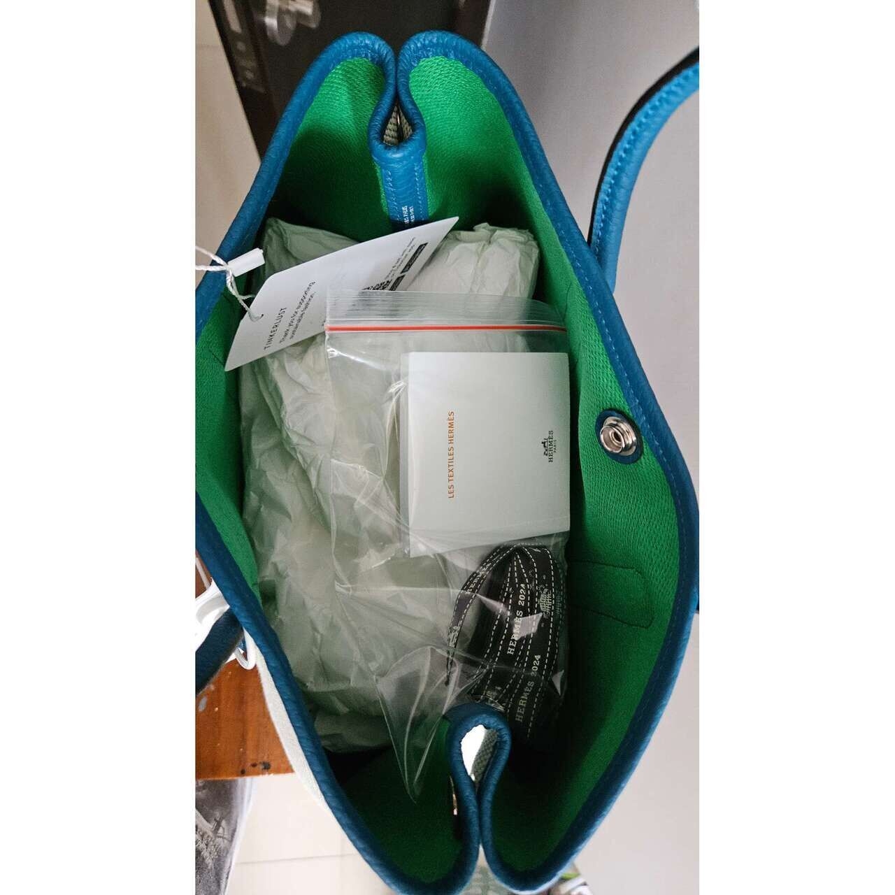 Hermes Blue Handbag