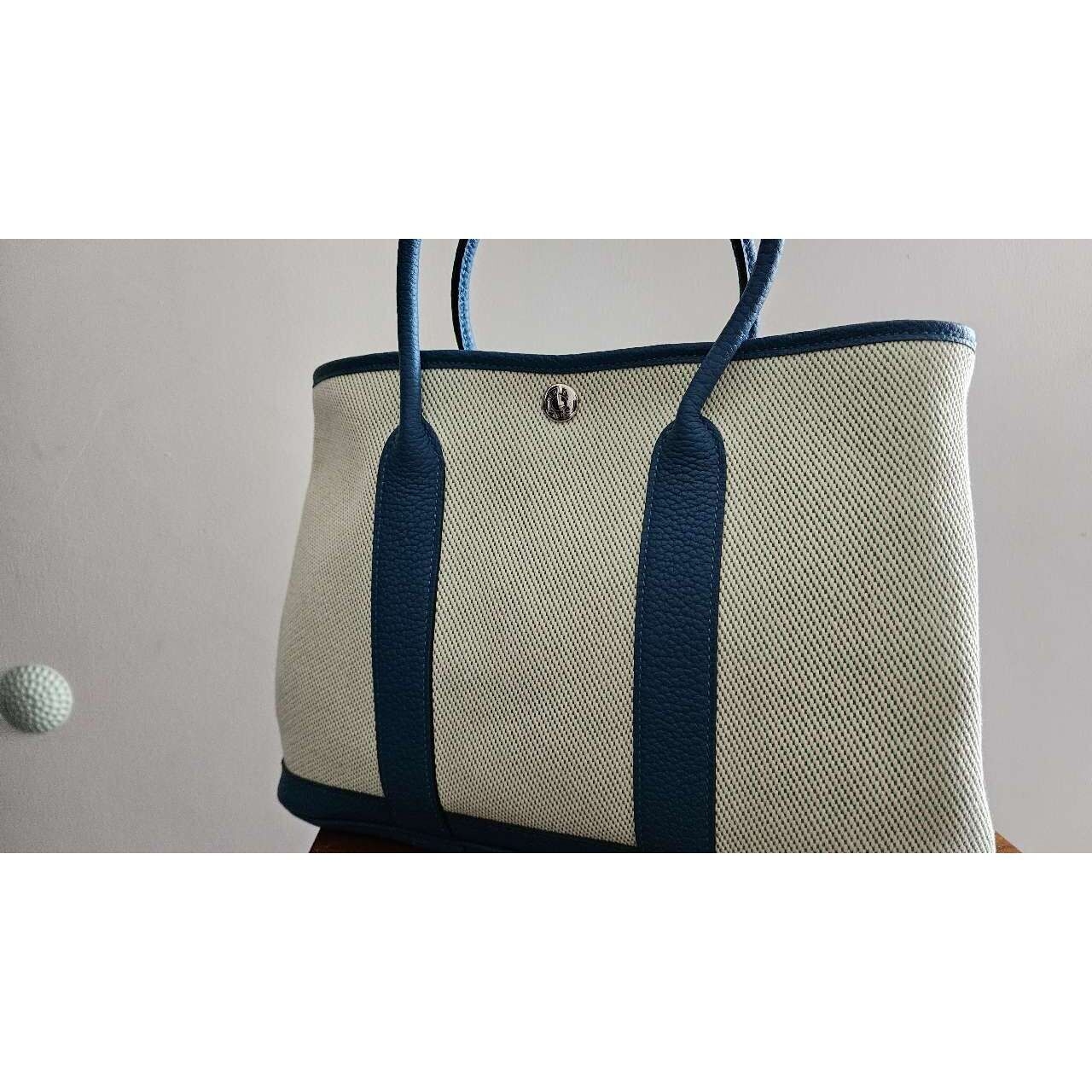 Hermes Blue Handbag