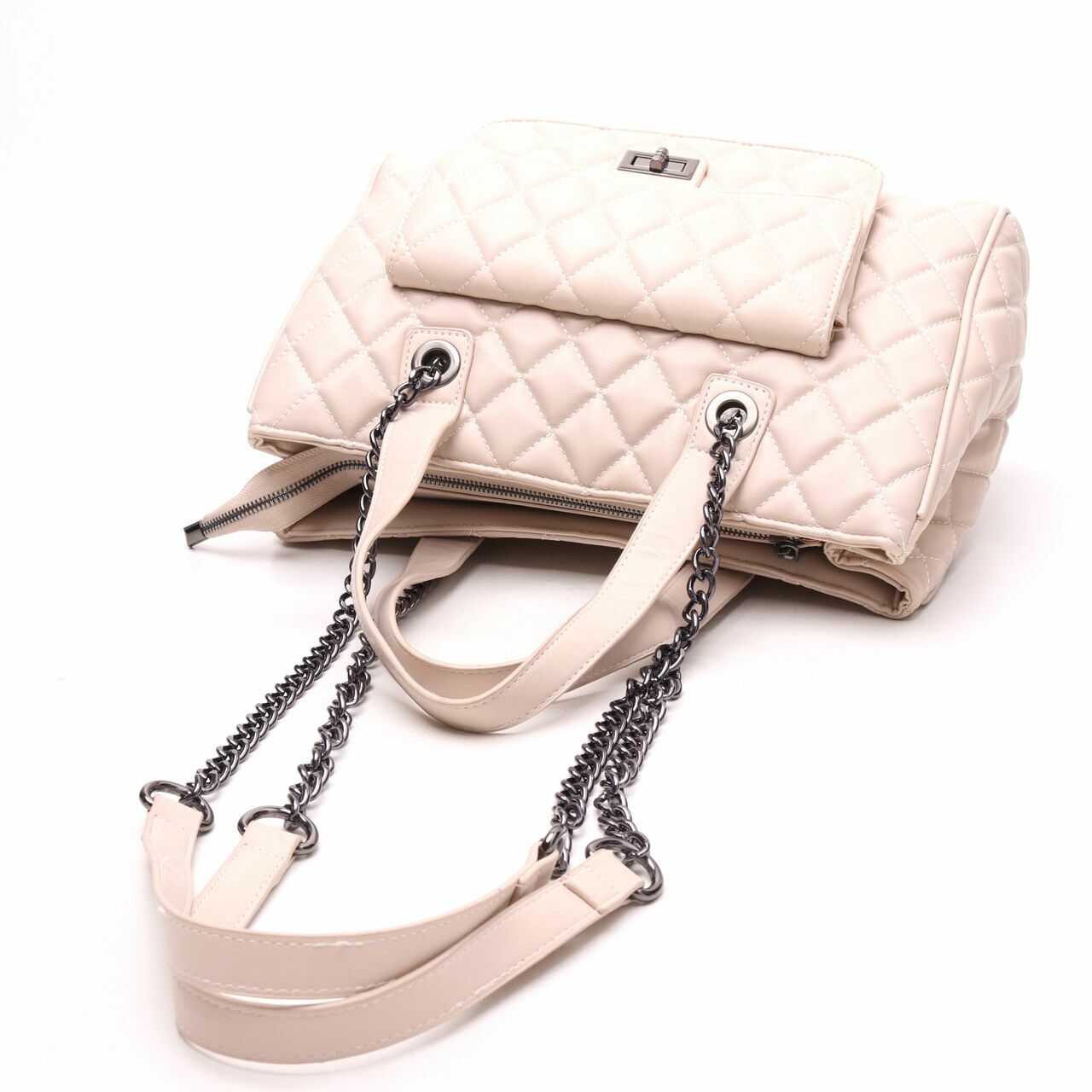 Berrybenka Beige Satchel