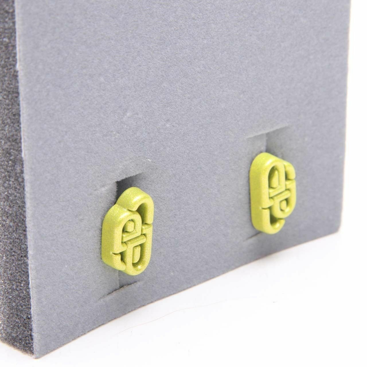 Balenciaga Studs XS Yellow Earrings Jewellery