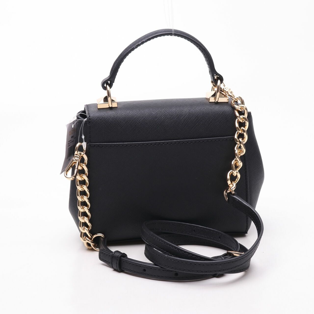 Michael Kors Karla Mini Top Handle Black Crossbody Bag