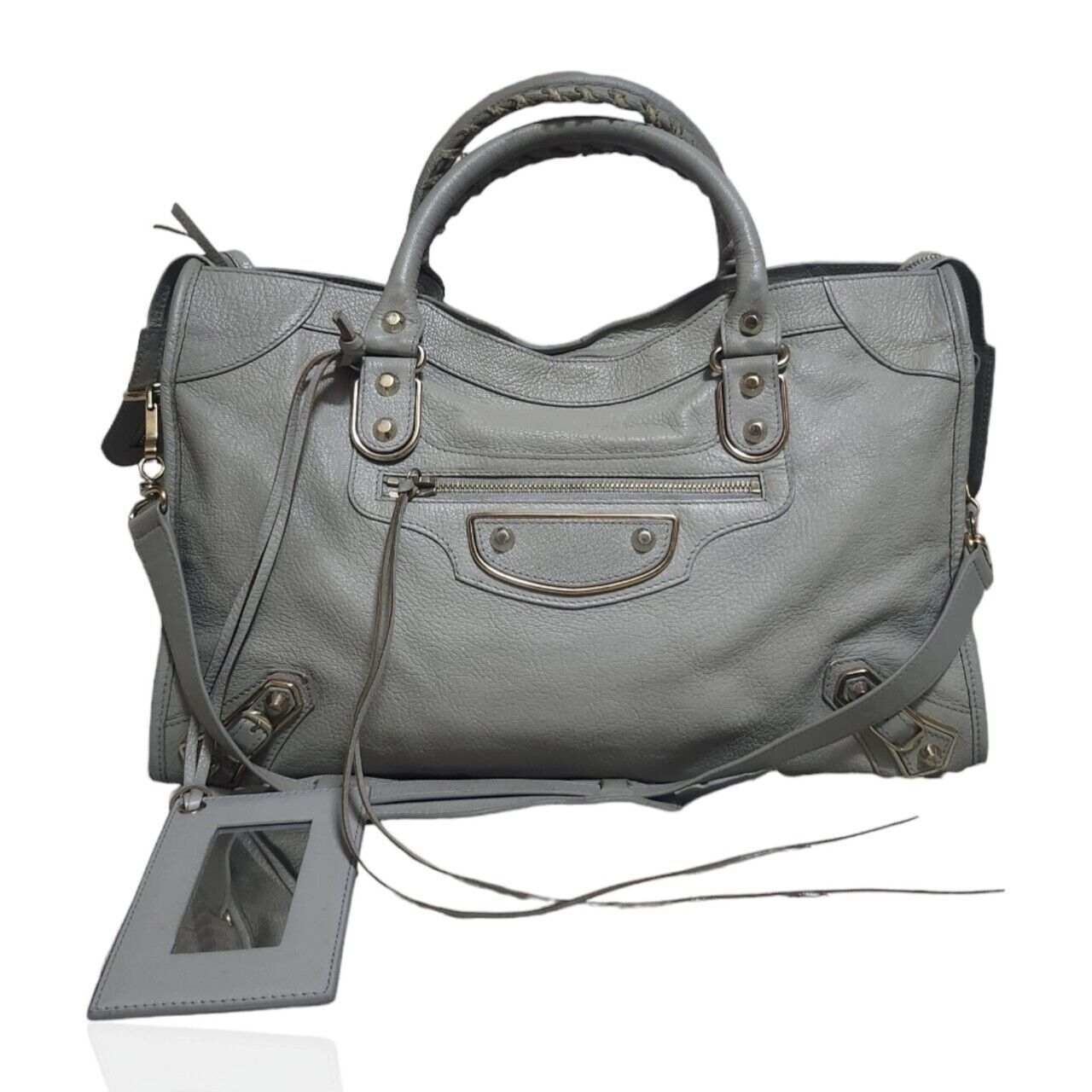 Balenciaga Light Grey Shoulder Bag
