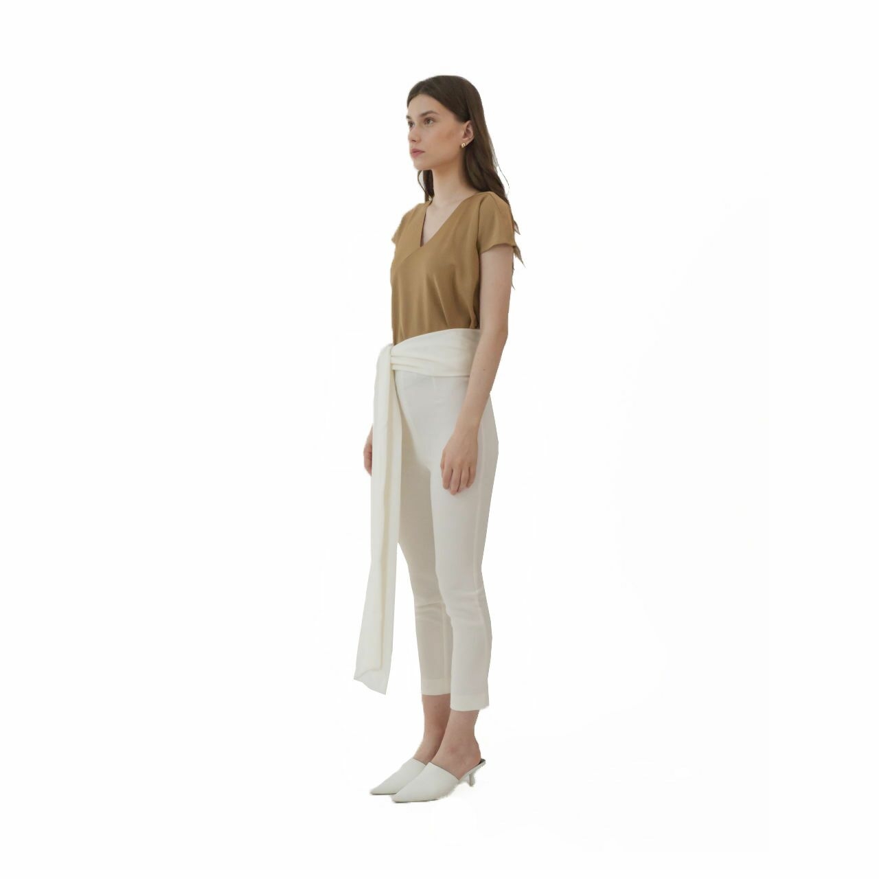 kuro White Capto Long Pants [S]