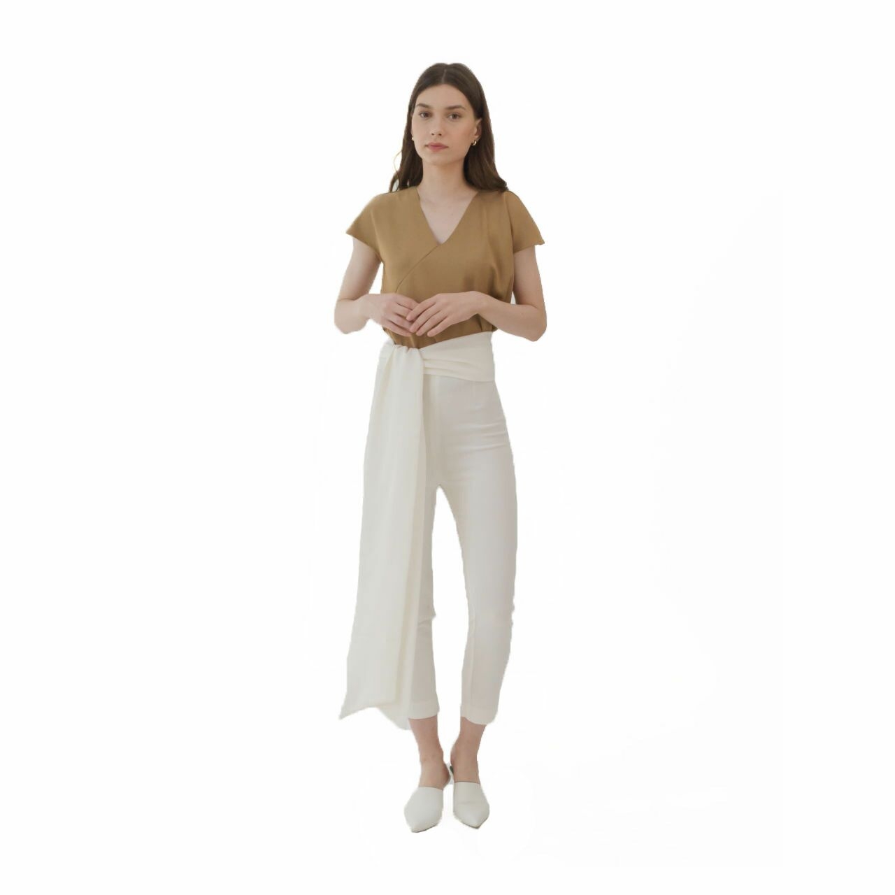 kuro White Capto Long Pants [S]