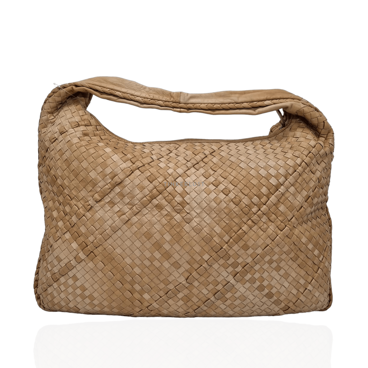 Bottega Veneta Nappa Intrecciato Hobo Maxi Brown 2009 Shoulder Bag