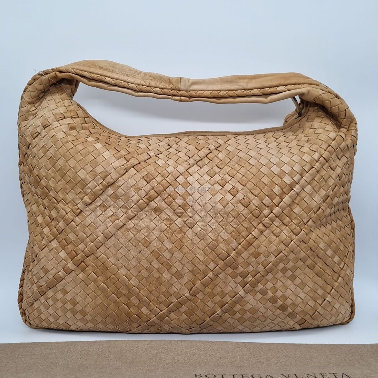 Bottega Veneta Nappa Intrecciato Hobo Maxi Brown 2009 Shoulder Bag