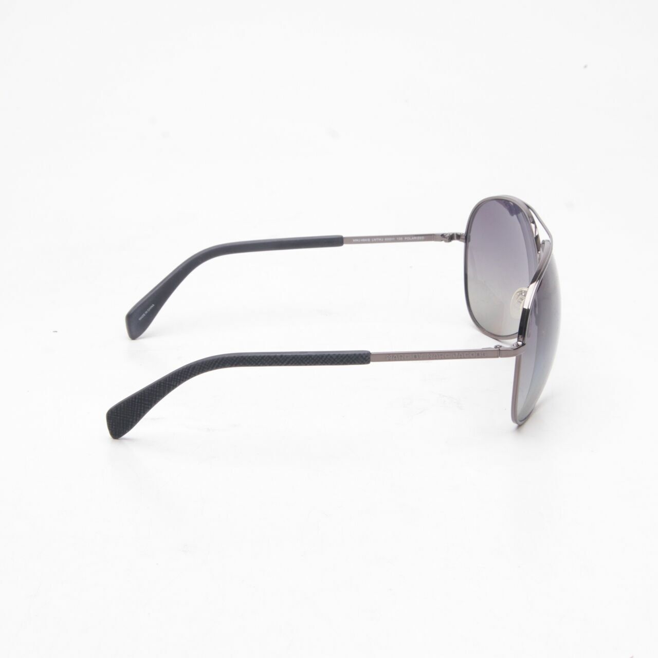 Marc By Marc Jacobs Black Ruthenium Grey Polarized Sunglasses