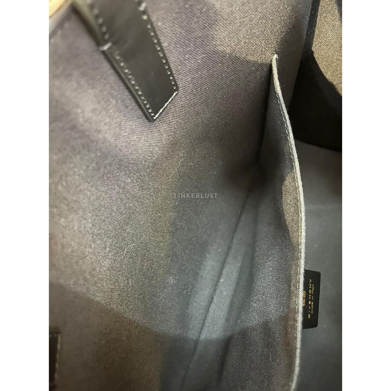 Givenchy GG Embossed Black Leather GHW 2022 Totebag