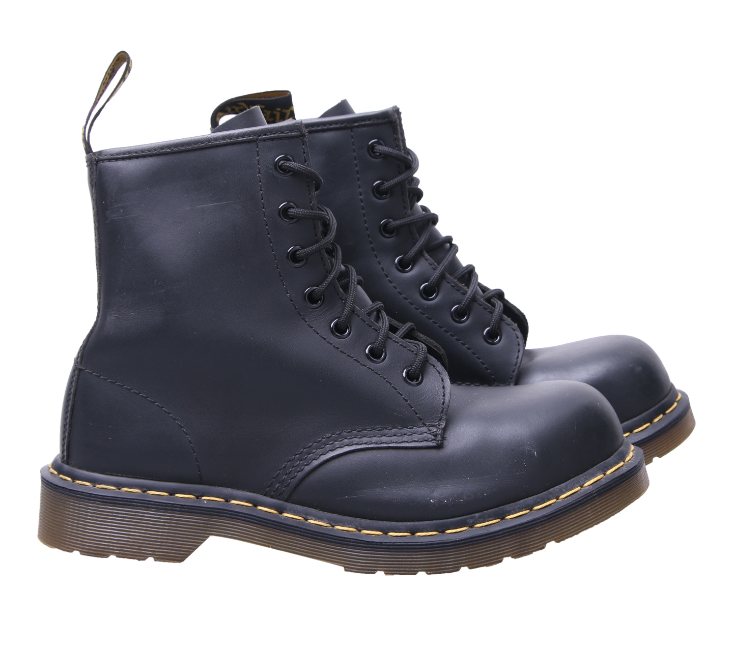 DRMARTENS Black Eyelet Boots