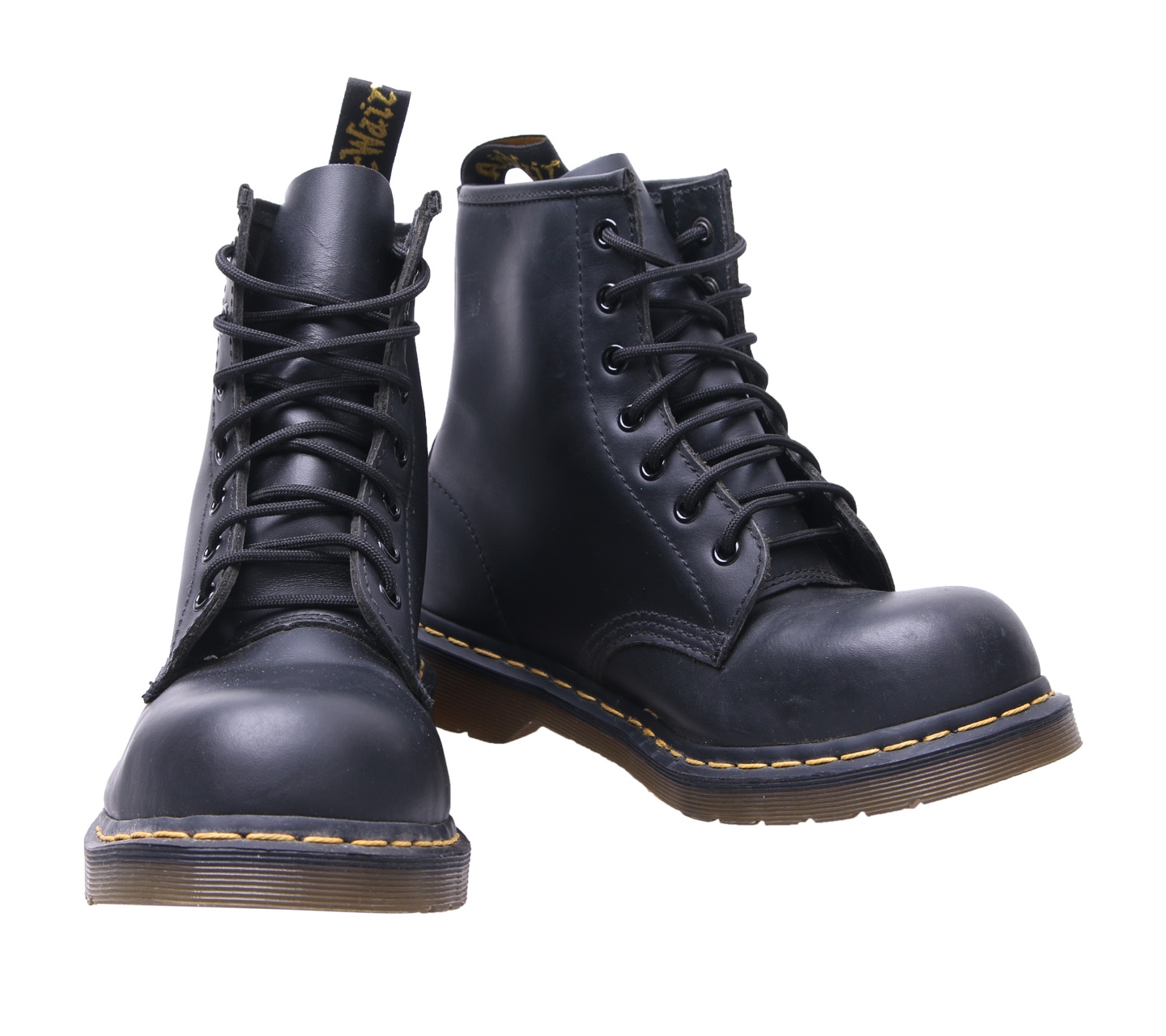 DRMARTENS Black Eyelet Boots