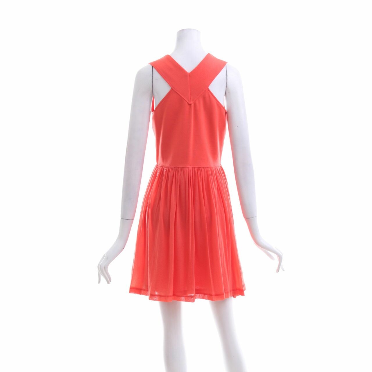 Topshop Pink Coral Mini Dress