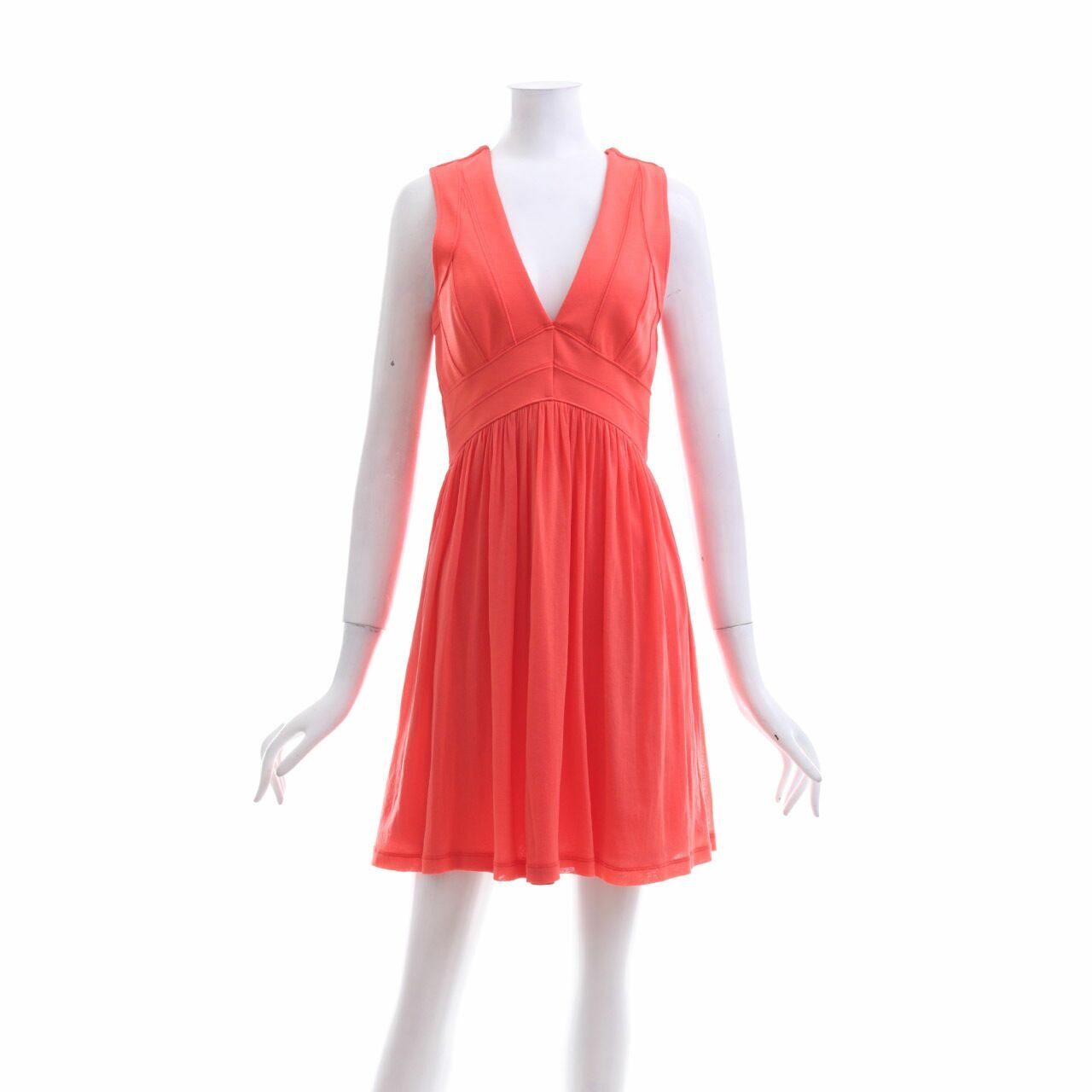 Topshop Pink Coral Mini Dress