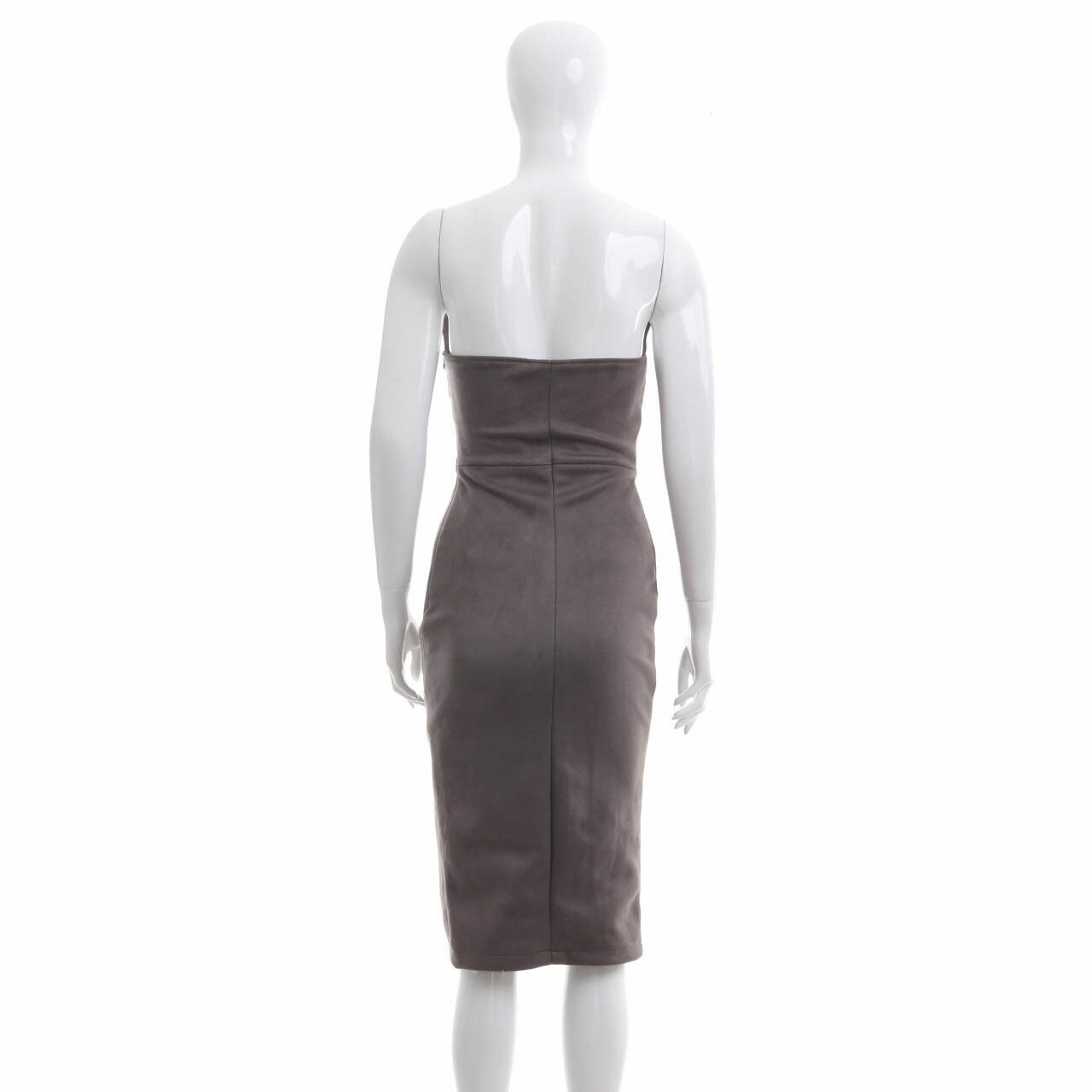 Private Collection Grey Tube Midi Dress