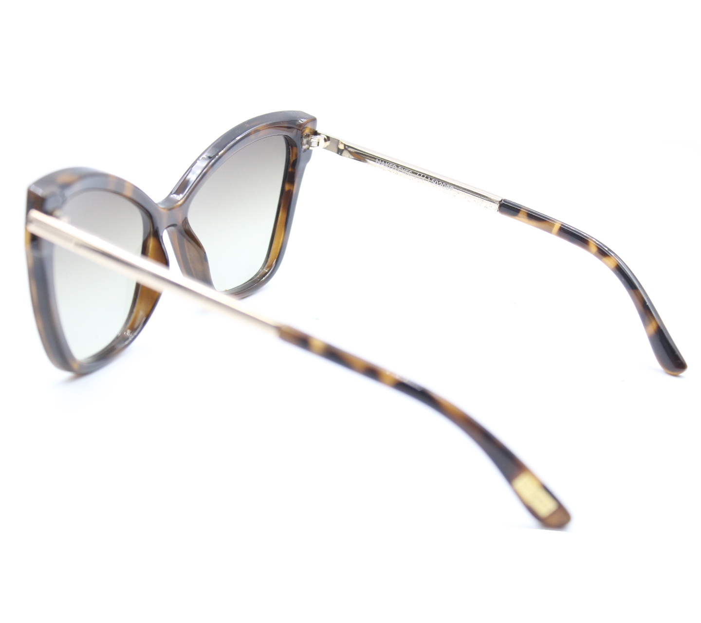 Le Specs Brown & Gold Naked Eyes Sunglasses