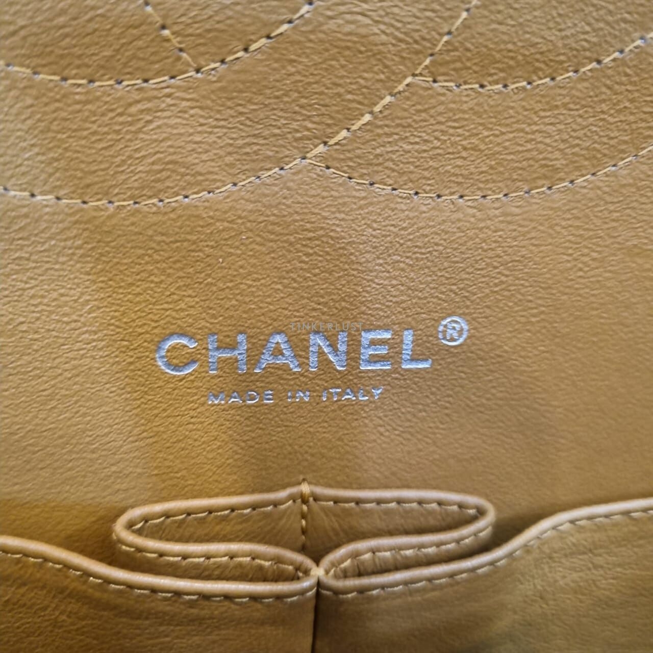 Chanel Jumbo Caramel Lamb RHW Double Flap # 20 Shoulder Bag