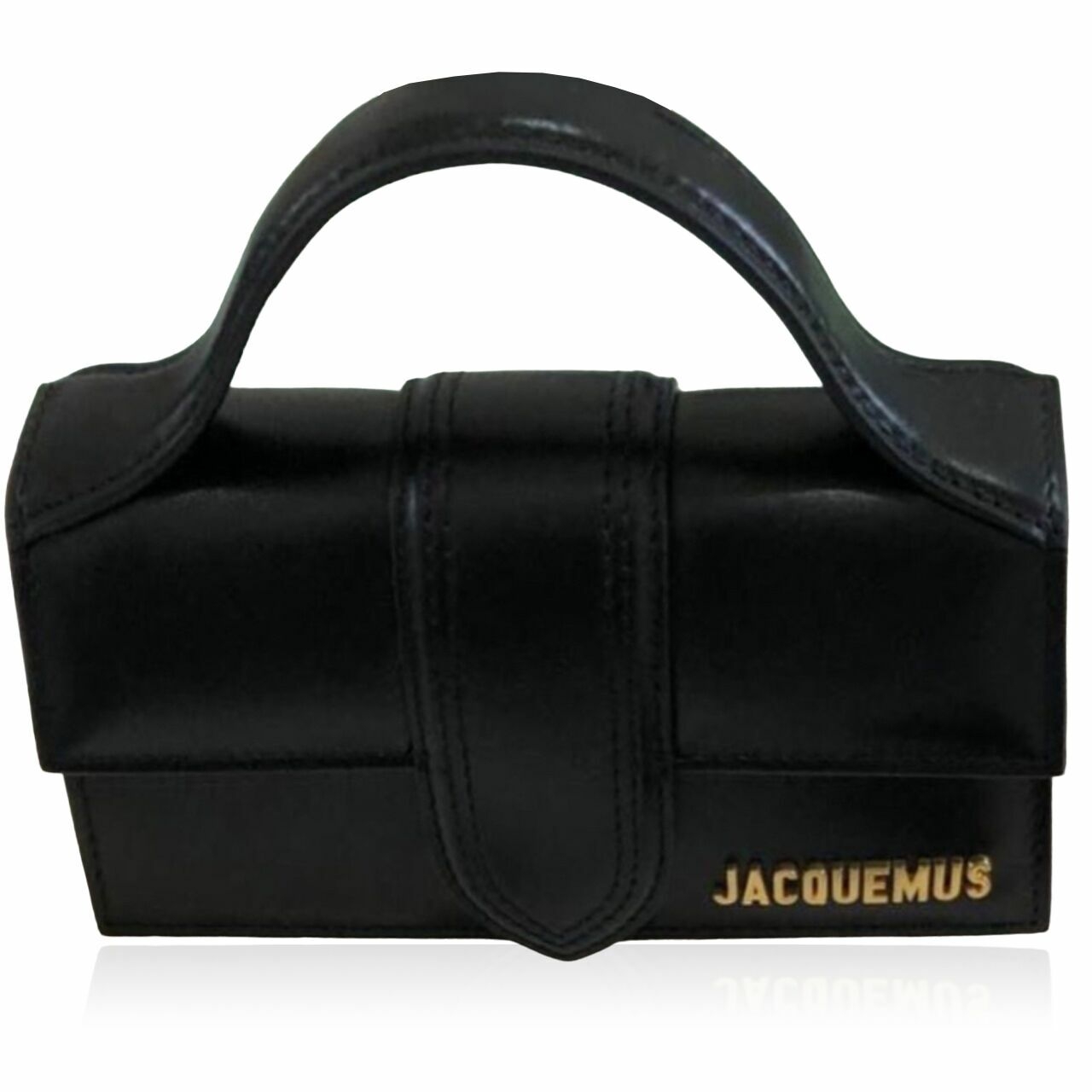 Jacquemus Le Bambino Calfskin Mini Black