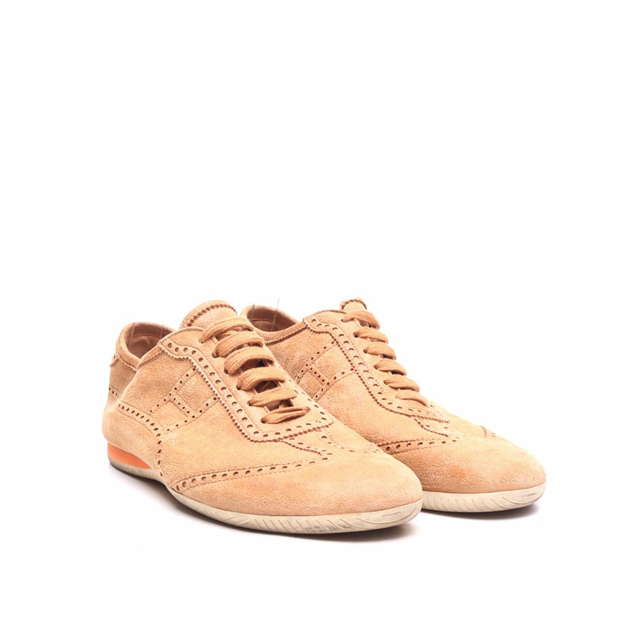 Hermes Brown Sneakers
