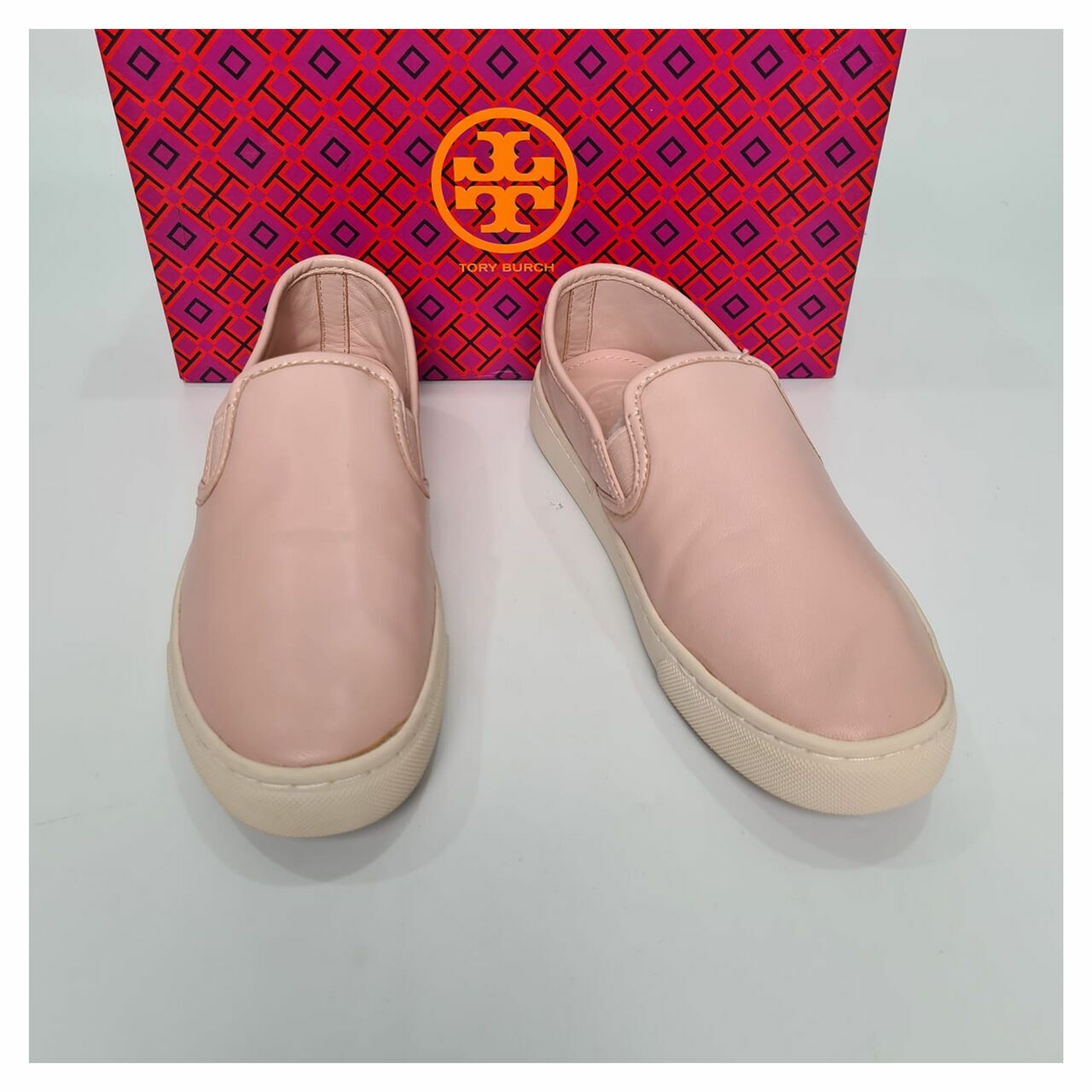 Tory Burch Slip On Sneakers Shell Pink 