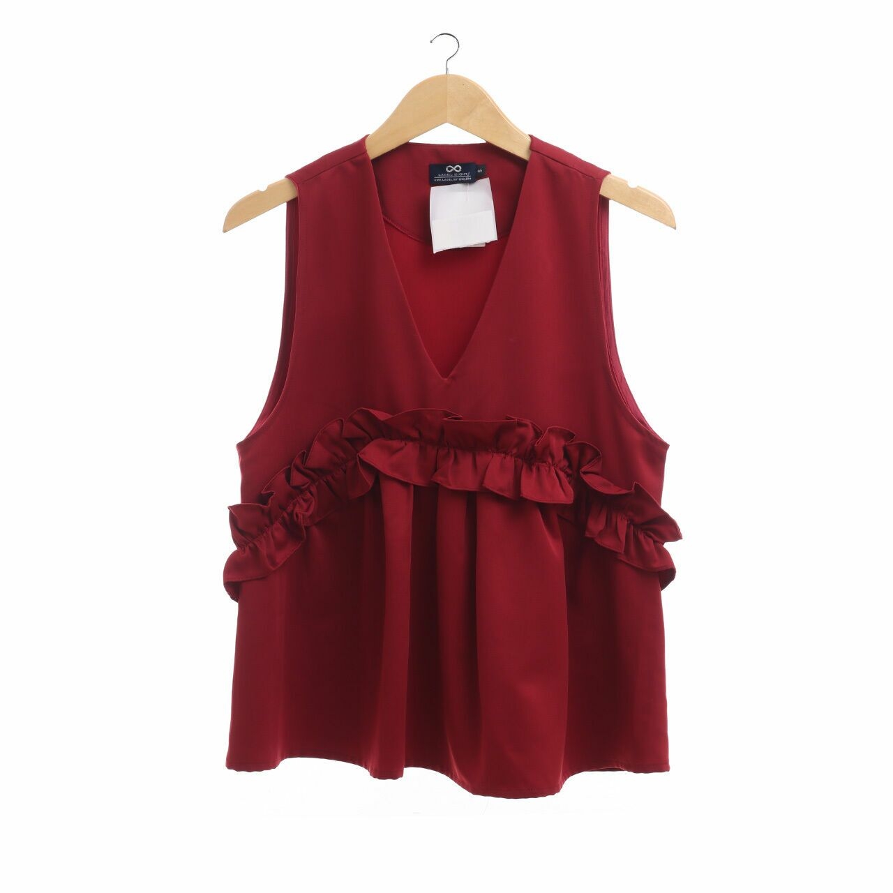 Label Eight Red Sleeveless