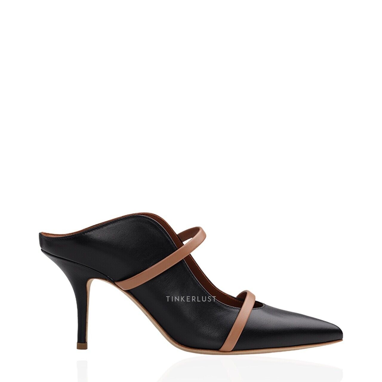 Malone Souliers Maureen Pumps 70mm in Black/Nude Heels