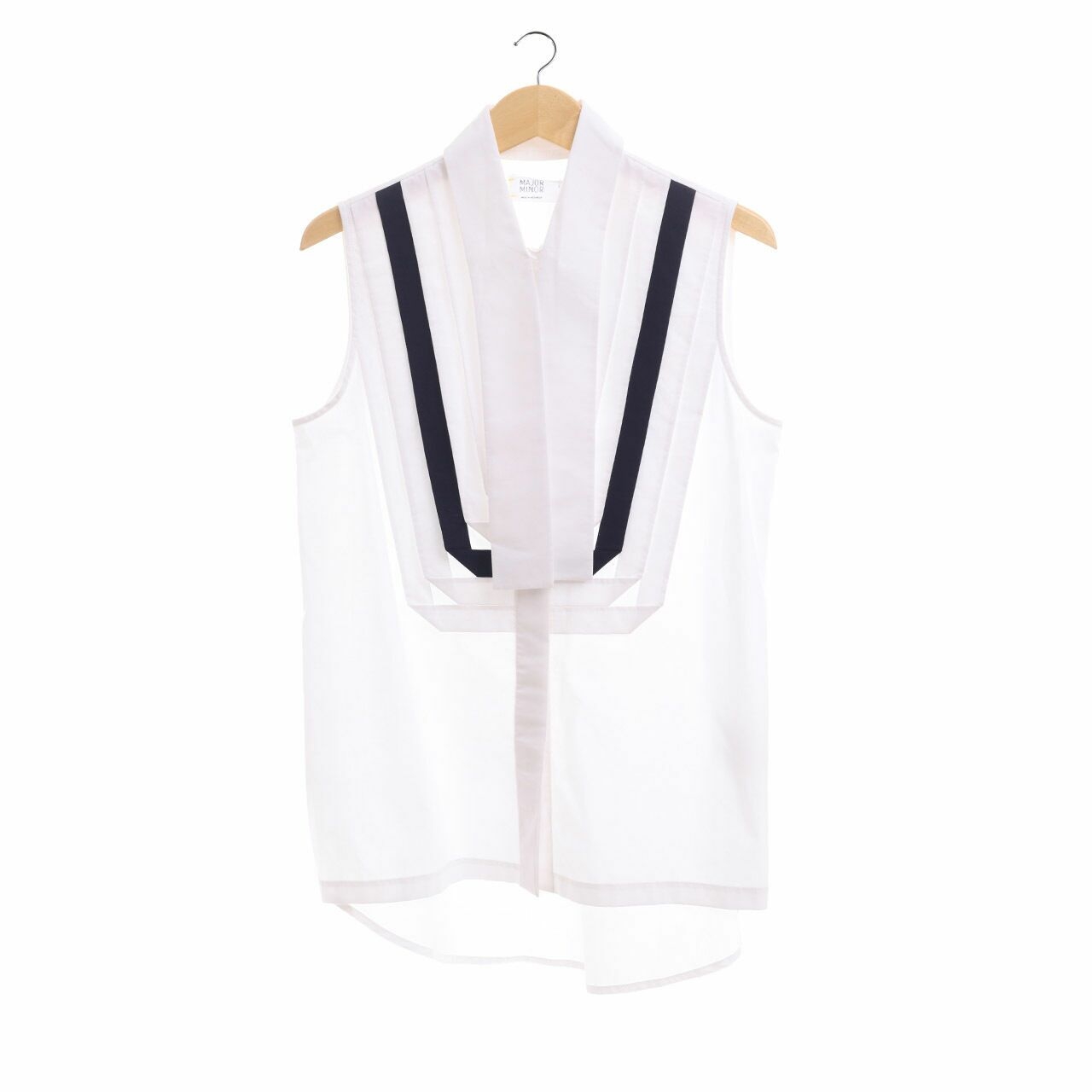 Major Minor White Axelle Sleeveless