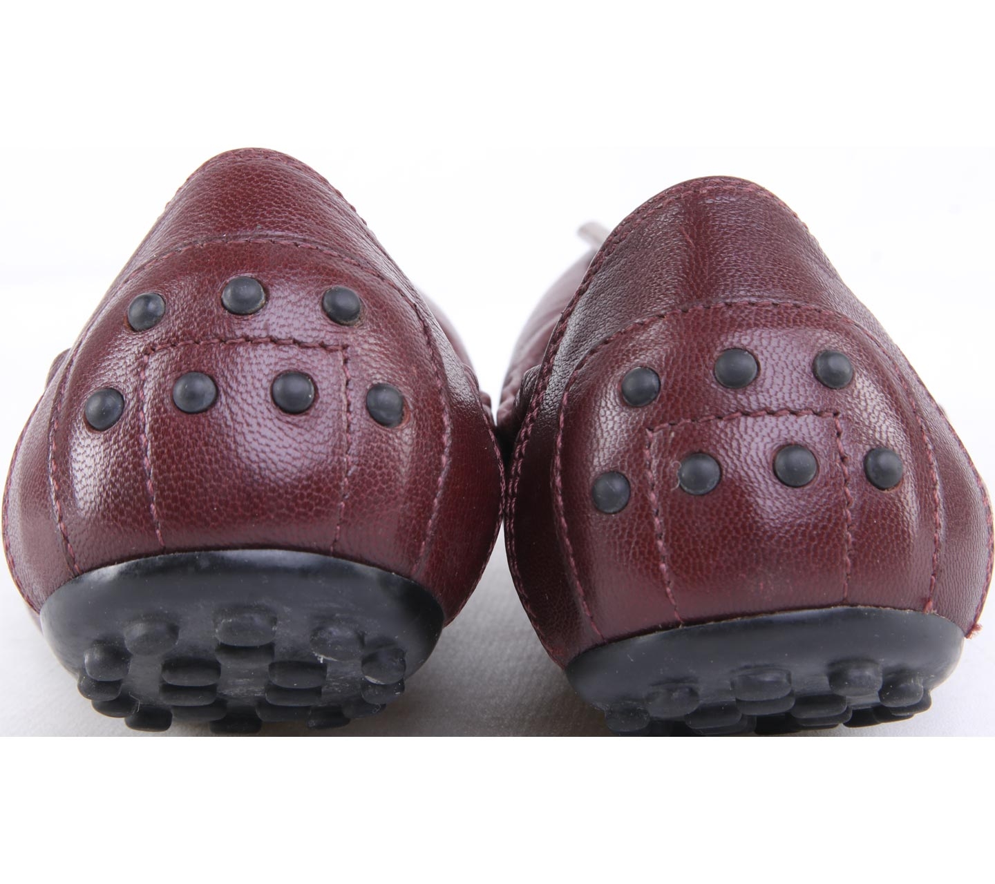 Tod's Burgundy Flats