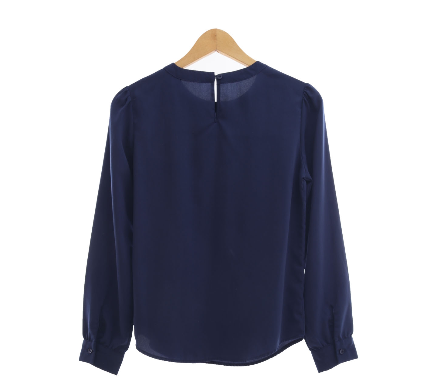 The Executive Dark Blue Blouse